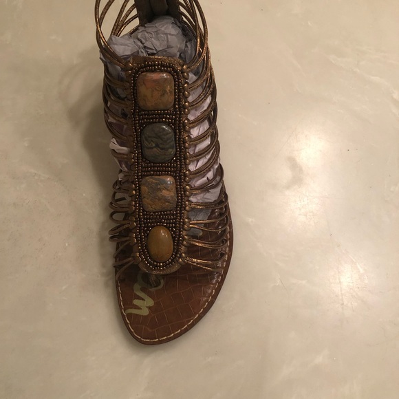 Sam Edelman Sandals with Stones and Beading - Picture 4 of 11